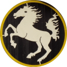 Das Wappenpferd von Wanne-Eickel (ein weies Rssl?) (Foto: Herner Symphoniker/Achim Hohlfeld.)